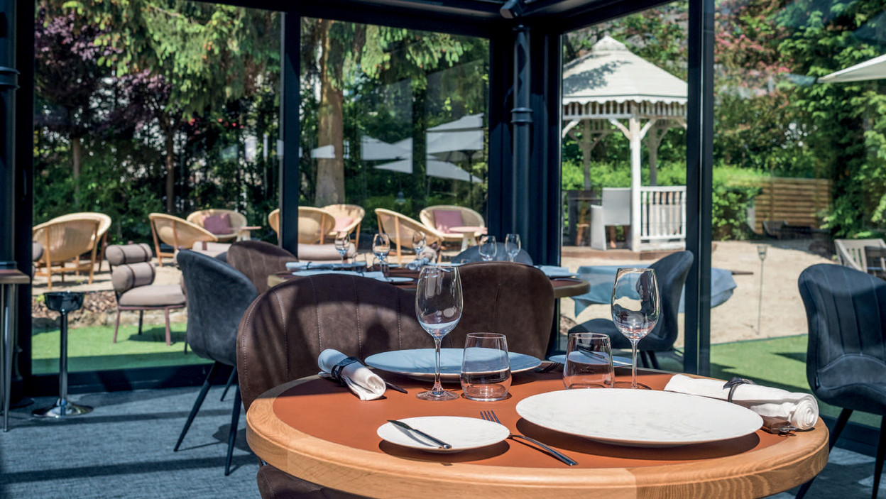 La véranda (Crédit Photo: Les Jardins d’Anaïs)