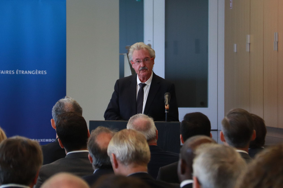 Foreign minister Jean Asselborn (LSAP) said that 50 Luxembourg organisations had voluntarily agree to start human rights “due diligence” checks, 6 July 2022. Photo: MAEE