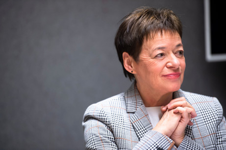 L’ancienne institutrice Josée Lorsché se dédierait à l’éducation et à l’humanitaire si elle devait quitter la politique. (Photo: Anthony Dehez/archives/Maison Moderne)
