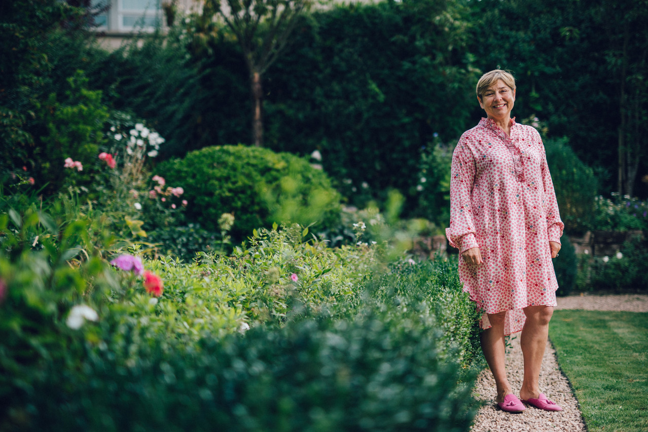 Manou Hoss: «J’ai un jardin dans ma maison à Luxembourg et j’aime beaucoup m’en occuper.» (Photo: Edouard Olszewski)