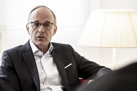 Politique - S’il veut désormais remiser ses opinions politiques dans la sphère privée, Luc Frieden entend bien toutefois peser dans les débats. (Photo: Patricia Pitsch / Maison Moderne)