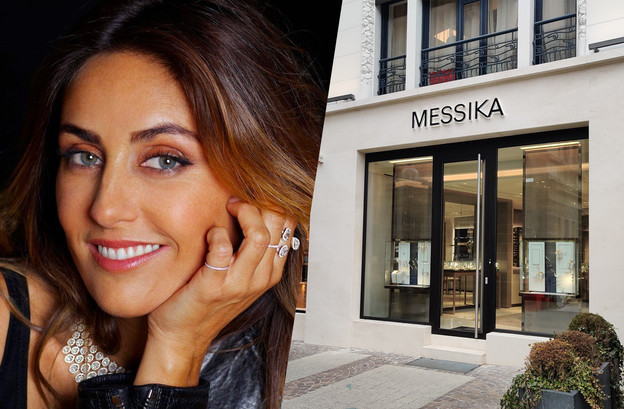 Valérie Messika a créé la marque Messika en 2005 et vient d’ouvrir une boutique à Luxembourg-ville, à deux pas de la Place d’Armes. (Photos: David Ferrura; Paperjam. Photomontage: Maison Moderne)