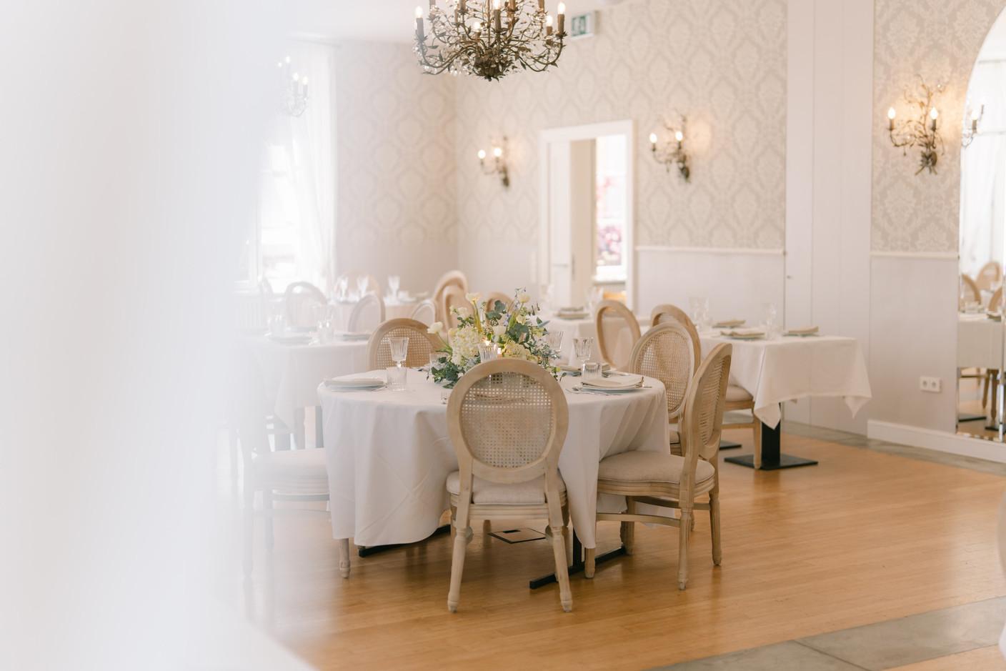 Le salon Victor Hugo du Château de Schengen, dédié aux réceptions, mariages, séminaires et événements privés. (Photo: Château de Schengen)