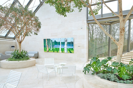 Les œuvres de Jean-Marie Biwer sont inspirées par la nature qui entoure au quotidien le peintre luxembourgeois. (Photo: Rémi Villaggi-Mudam Luxembourg)