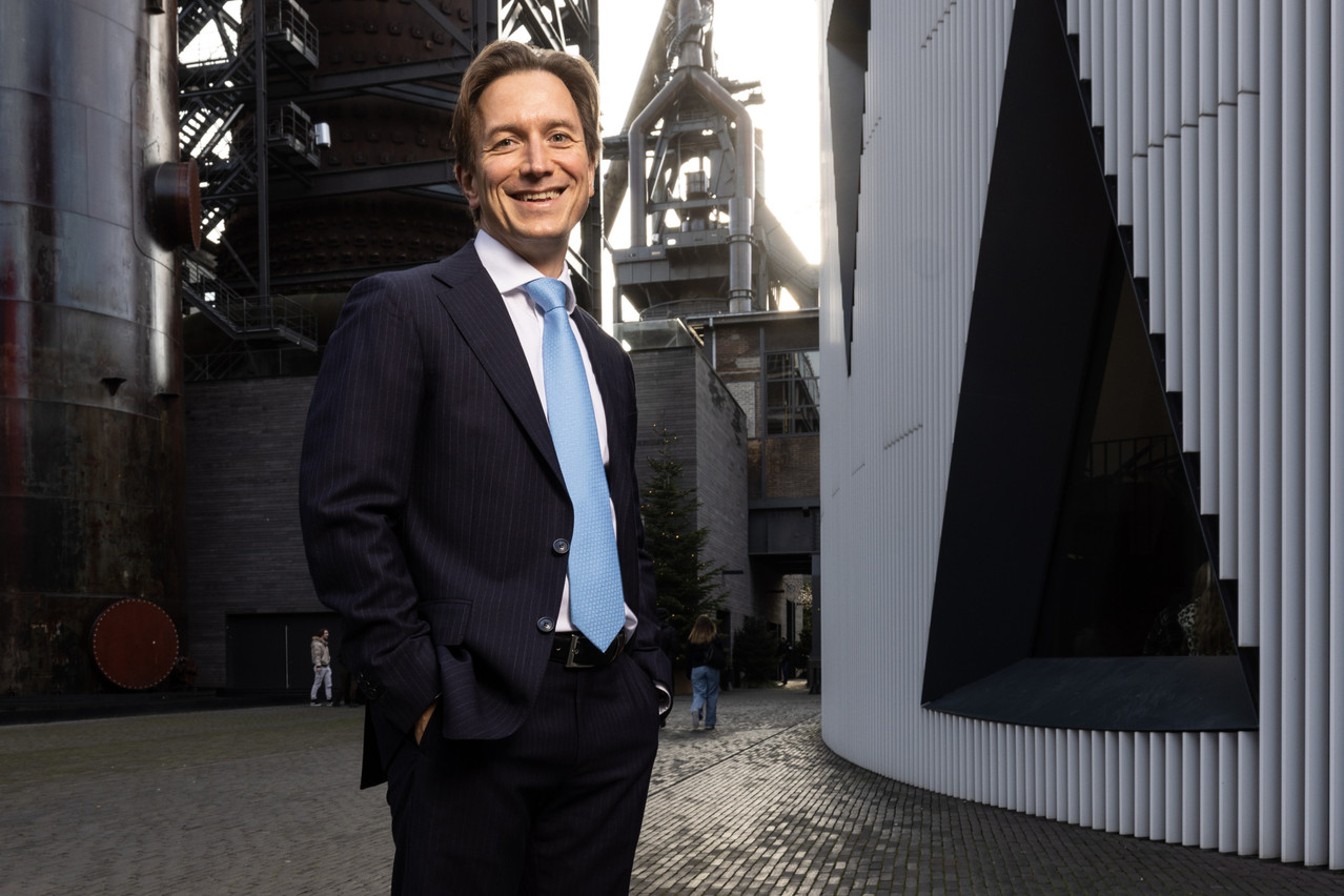 Jean Paul Olinger ranks 10th in the 2022 edition of the ranking of the most influential economic decision makers in Luxembourg. Photo: Guy Wolff/Maison Moderne