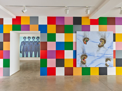 La Zidoun-Bossuyt Gallery présente une exposition de Jeff Sonhouse avec uniquement des œuvres récentes. (Photo: Rémi Villaggi)