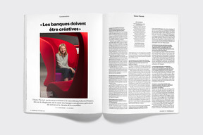 Conversation avec Diane Pierret (Luxembourg School of Finance), une interview réalisée par Marc Fassone. (Illustration: Maison Moderne) 