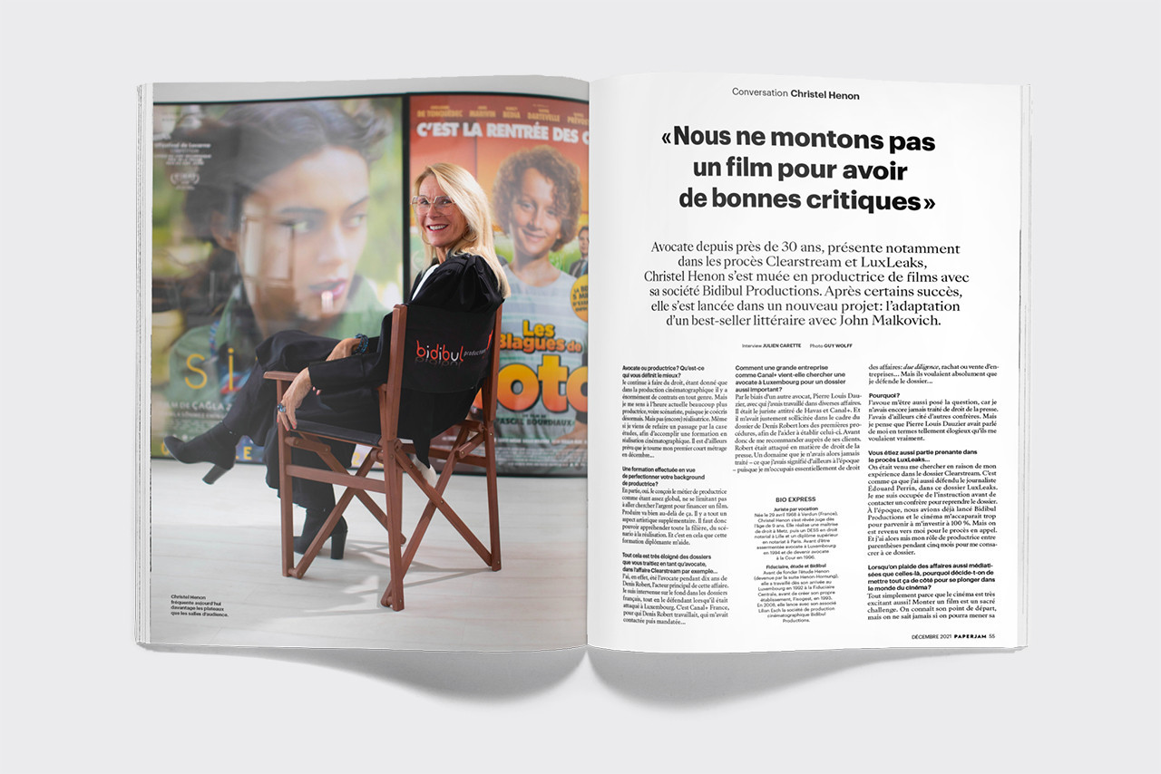 Conversation avec Christel Henon (Bidibul Productions), une interview réalisée par Julien Carette. (Illustration: Maison Moderne) 