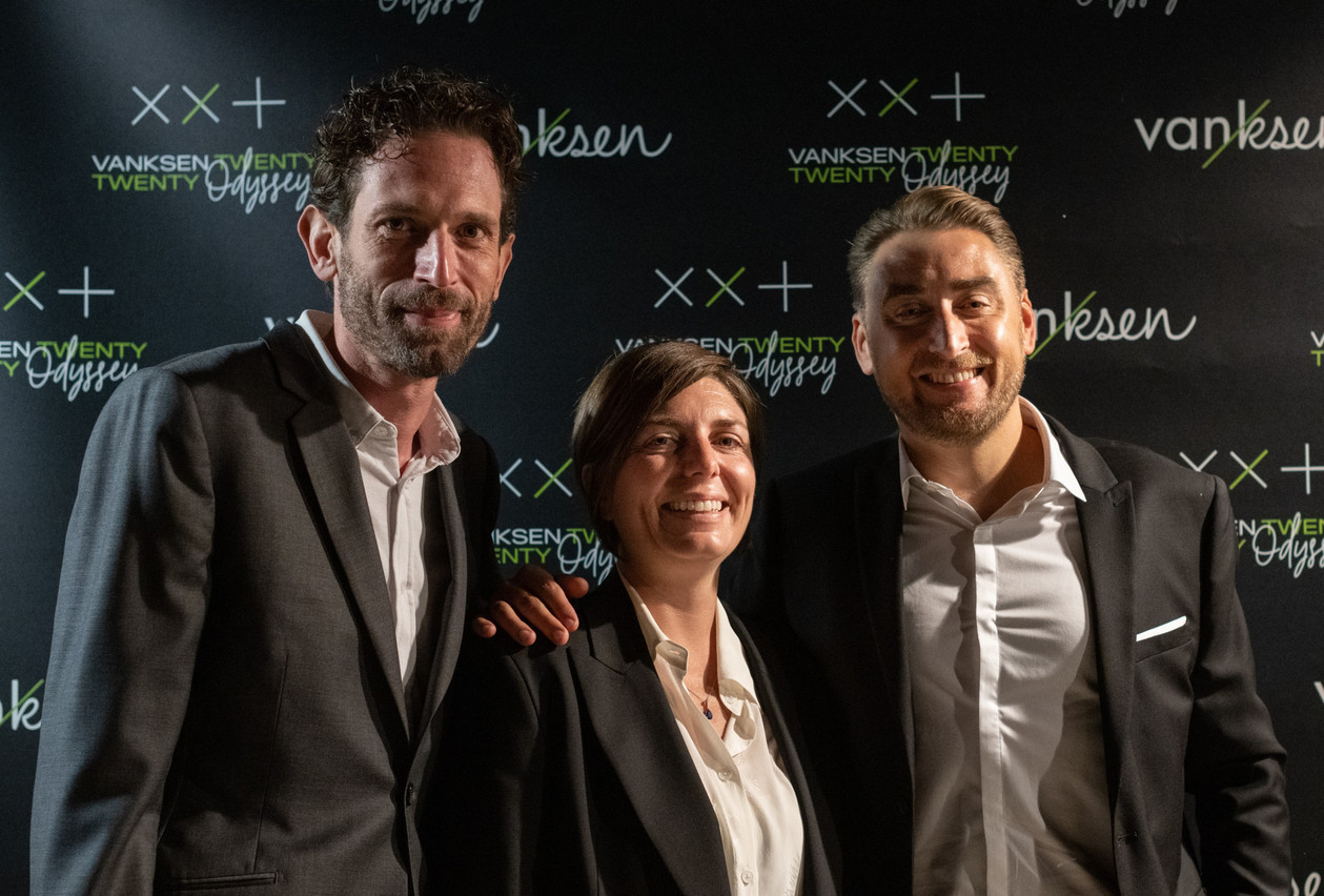 En 2021, suite au départ de Xavier Lesueur, Jeremy Coxet (à gauche), Cécile Lorenzini et Armand Lebrun avaient repris les commandes de l’agence de communication Vanksen.  (Photo: Frédérique Clement/Vanksen/Archives)