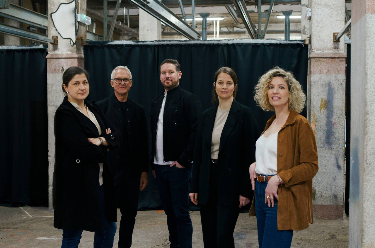 Mélany Albert, Ingbert Schilz, Mathieu Nicol, Lynn Ansay et Caroline Thill. (Photo: Marie Romanowa)