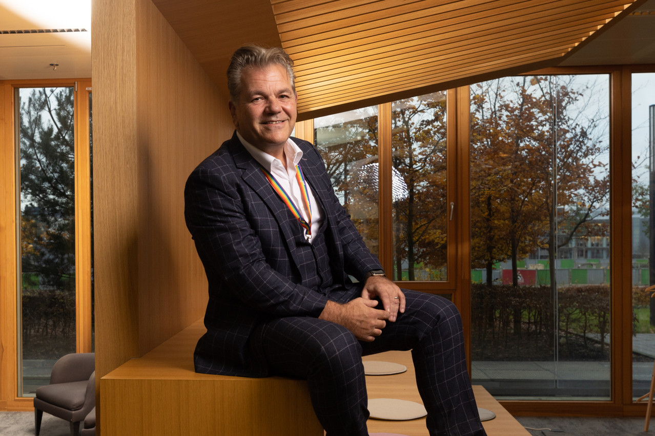 John Parkhouse, le managing partner de PwC Luxembourg, se classe 6e de l’édition 2022 du Paperjam Top 100. (Photo: Guy Wolff/Maison Moderne)