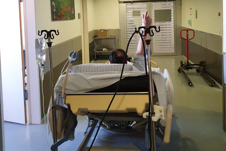 Un premier patient atteint du Covid-19 est sorti du service de réanimation où il avait été admis, a annoncé, mercredi, le CHL. (Photo: CHL)