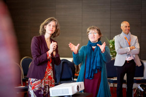 Cécile Schauer et Pascale Gille (Aimer Travailler) ((Photo: Patricia Pitsch / Maison Moderne))