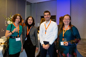 Veronika Wydeau (EIPA Luxembourg), Isabelle Fuca (PwC), Ludovic Clerc (JP Morgan) et Céline Ancelet-David (IFE by Abilways) ((Photo: Patricia Pitsch / Maison Moderne))