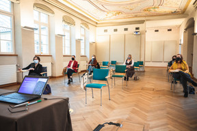 Isabelle Weill (SC I&CW), Joanna Grodecki (Monopolka), Larissa Thomma (Enjoy Immobilière), Niv Dasgupta (euroLOGIX) & Joana Giesen (Immeck Ventes) ((Photo: Julian Pierrot / Maison Moderne))