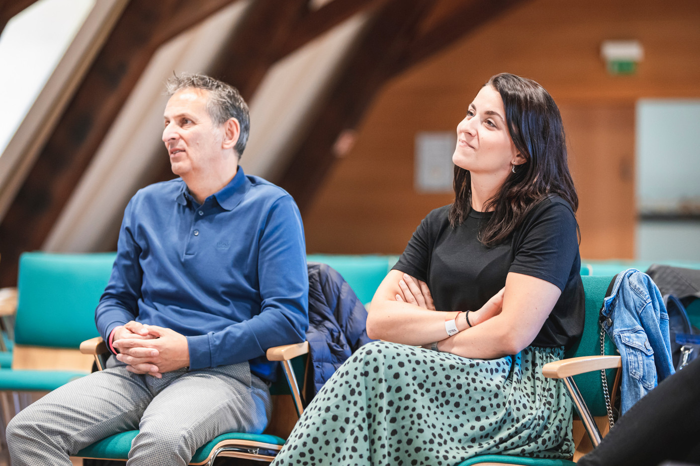 Salvatore Genovese (Genoways) et Julie Bams (Comed) (Photo: Simon Verjus/Maison Moderne)