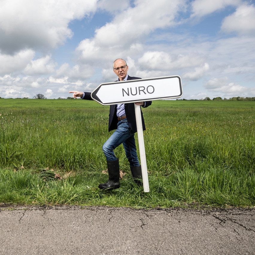 Luc Frieden a choisi la société Nuro. (Photo: Guy Wolff/Maison Moderne)