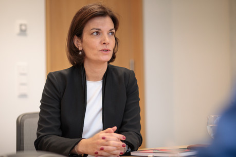 Julie Becker a rejoint la Bourse de Luxembourg en juillet 2013. (Photo: Matic Zorman/Maison Moderne)