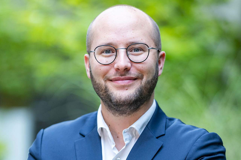 Julien Thevenon, head of business development chez Eaglestone.  (Photo: Quentin Elleboudt)