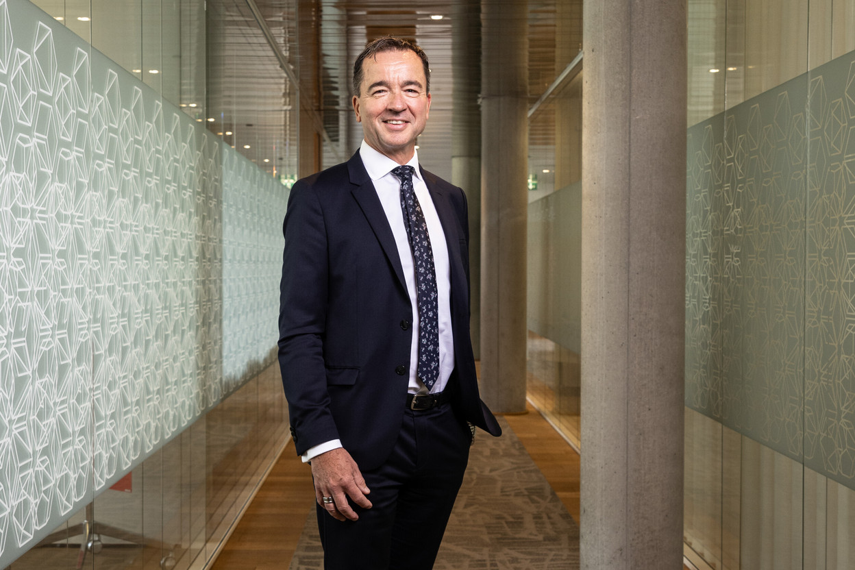 Falk Fischer, chief executive of Bank Julius Baer Europe SA, as the bank reported an 11.4% fall in pre-tax profit to €47.4m in 2025, with lower net interest income offsetting strong balance-sheet growth and €2.6bn in net new money. Library photo: Guy Wolff