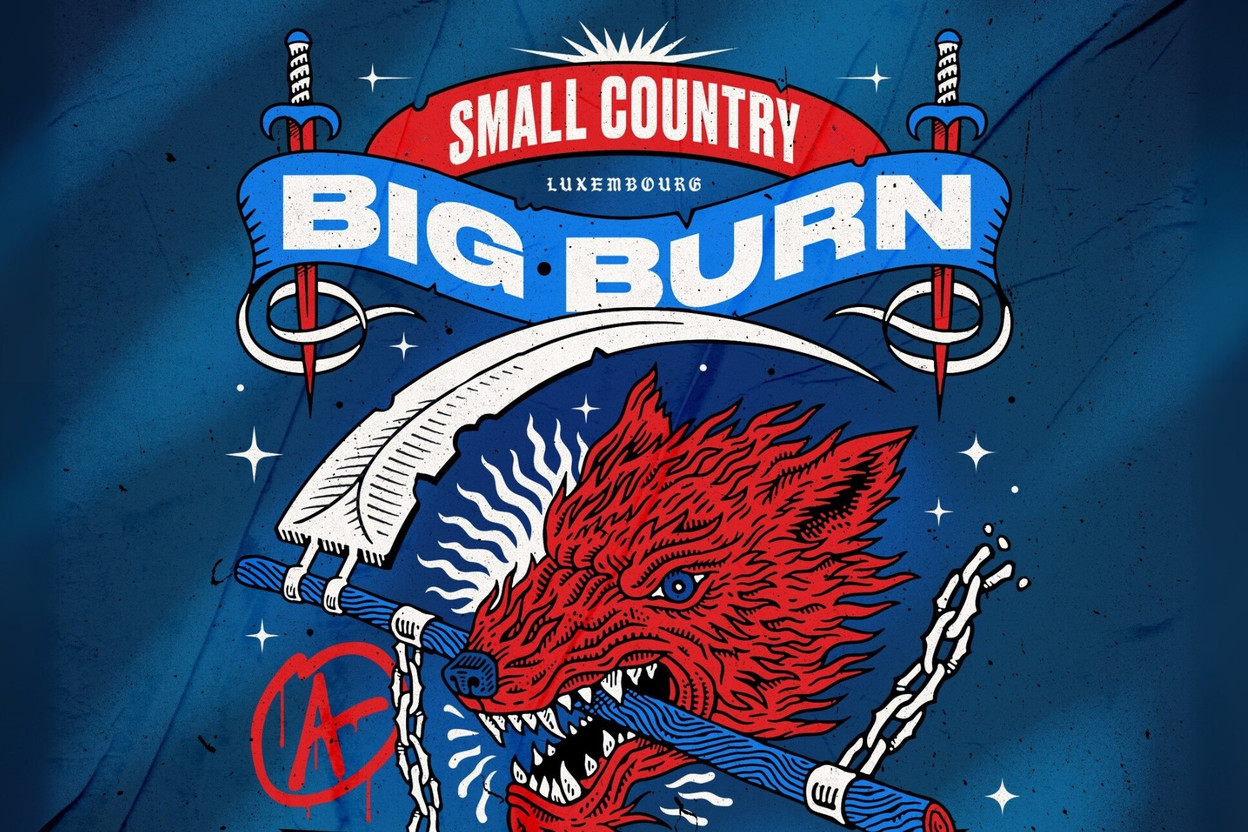 Small country, Big Burn. Luxembourg goes heavy this June. (Photo: Tom Bornarel)