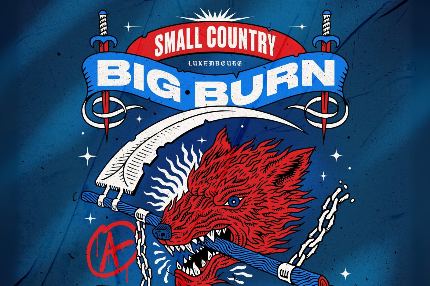 Small country, Big Burn. Luxembourg goes heavy this June. (Photo: Tom Bornarel)