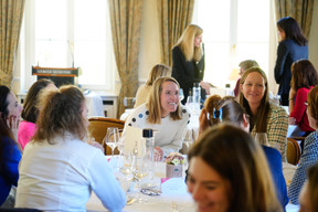Around forty women CEOs and executives attended the event. Photo: Vincent Duterne