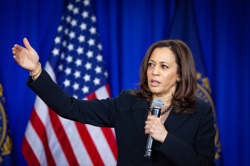 La sénatrice Kamala Harris, ancienne candidate aux primaires démocrates, a été désignée mardi colistière de Joe Biden pour les élections présidentielles américaines. (Photo: Shutterstock)