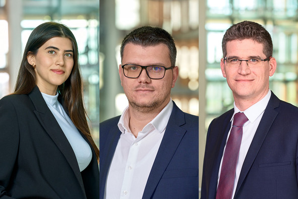 Aynur Jabbarbayli – Senior Associate, Andrei Radu – Director, Markus Zenz – Partner (Photo: PWC Luxembourg)