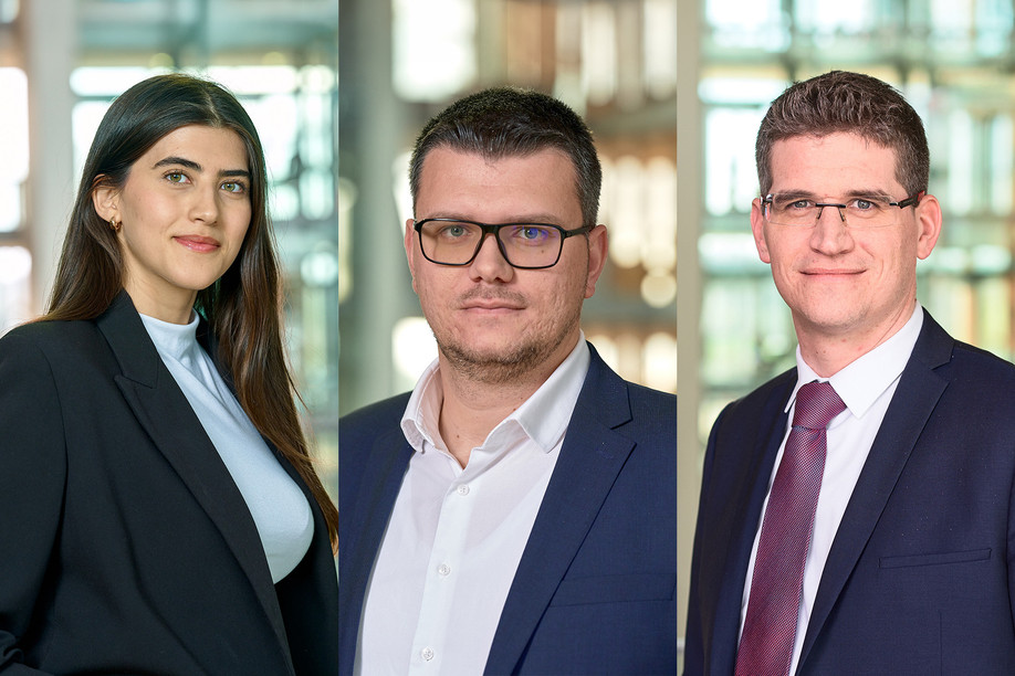 Aynur Jabbarbayli – Senior Associate, Andrei Radu – Director, Markus Zenz – Partner (Photo: PWC Luxembourg)