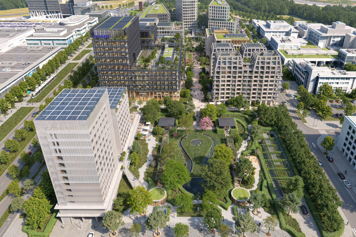 The time has come for a more open and vibrant Kirchberg, where nature and everyday life (both personal and professional) take centre stage once again. Photo: BPI Real Estate