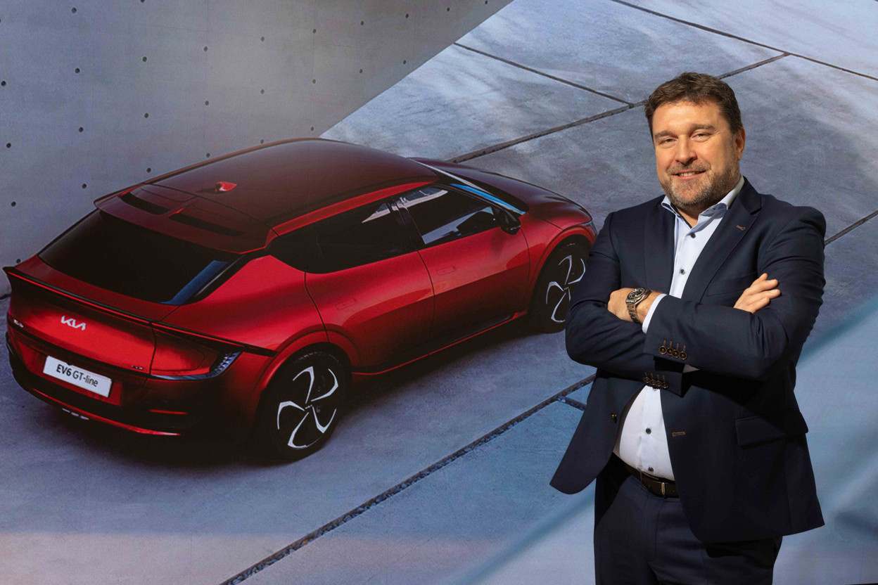 Marc Devillet, CEO d’Autopolis, a pour objectif de doubler la part de marché de Kia au Luxembourg. (Photo: Guy Wolff/Maison Moderne)
