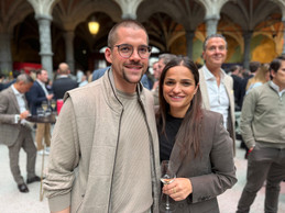 Louis and Njomza Linster attended the 2026 Michelin Guide ceremony in Antwerp, one year after receiving their second star. Photo: Paperjam