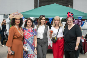 Wendy Casey of the British Ladies Club (second from right). Photo: Matic Zorman / Maison Moderne