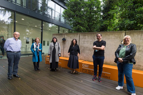 Les membres du jury étaient présents lors du vernissage. ((Photo: Nader Ghavami/Maison Moderne))