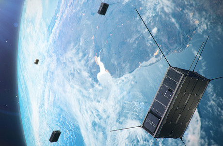 Kleos Space a réussi le lancement de ses KSM1, samedi, avec le lanceur indien. (Photo: Kleos Space)