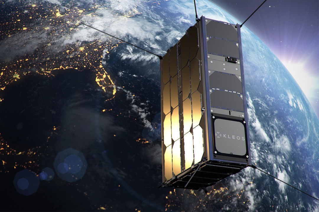 Kleos vise un lancement fin 2021 sur SpaceX pour son troisième groupe de satellites. (Visuel: Kleos Space)