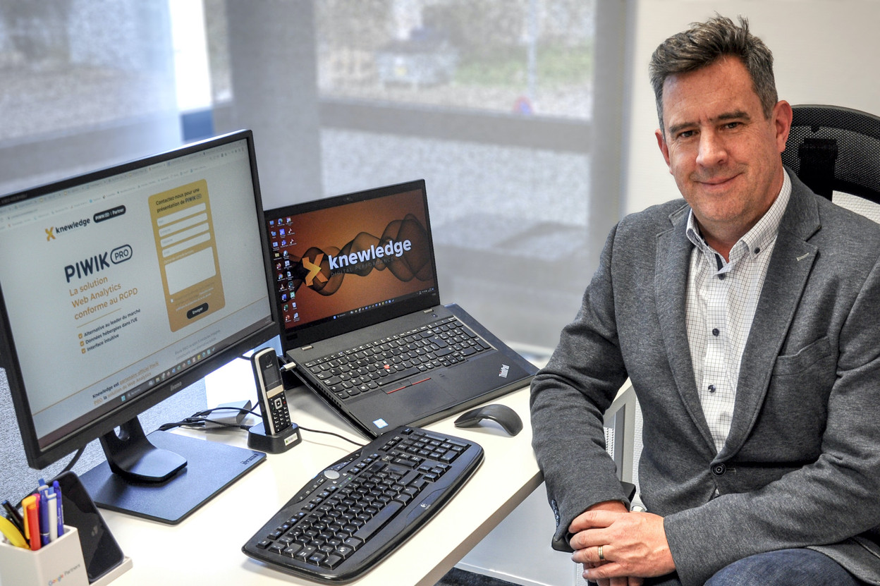Gérald Claessens, CEO de Knewledge – Digital Marketing Agency. (Photo: Knewledge)