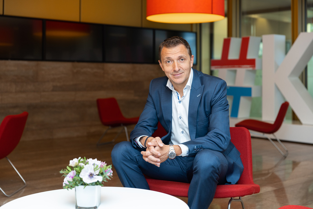 David Capocci, managing partner of KPMG Luxembourg, links performance to an investment strategy and client-focused positioning. (Photo: Paperjam/archives)