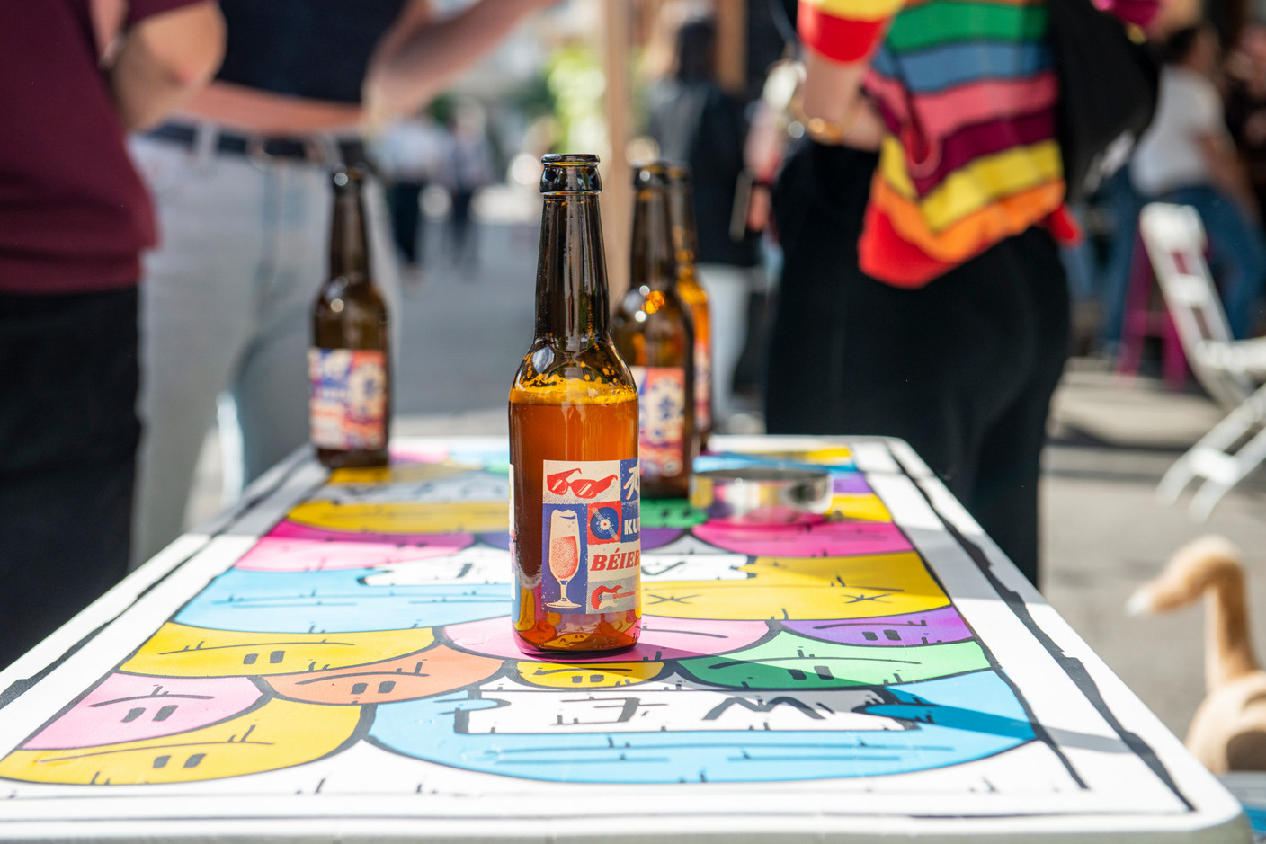La Kufa Béier est une bière estivale légère et 100% biologique, infusée à la citronnelle. (Photo: Alborz Teymoorzadeh)