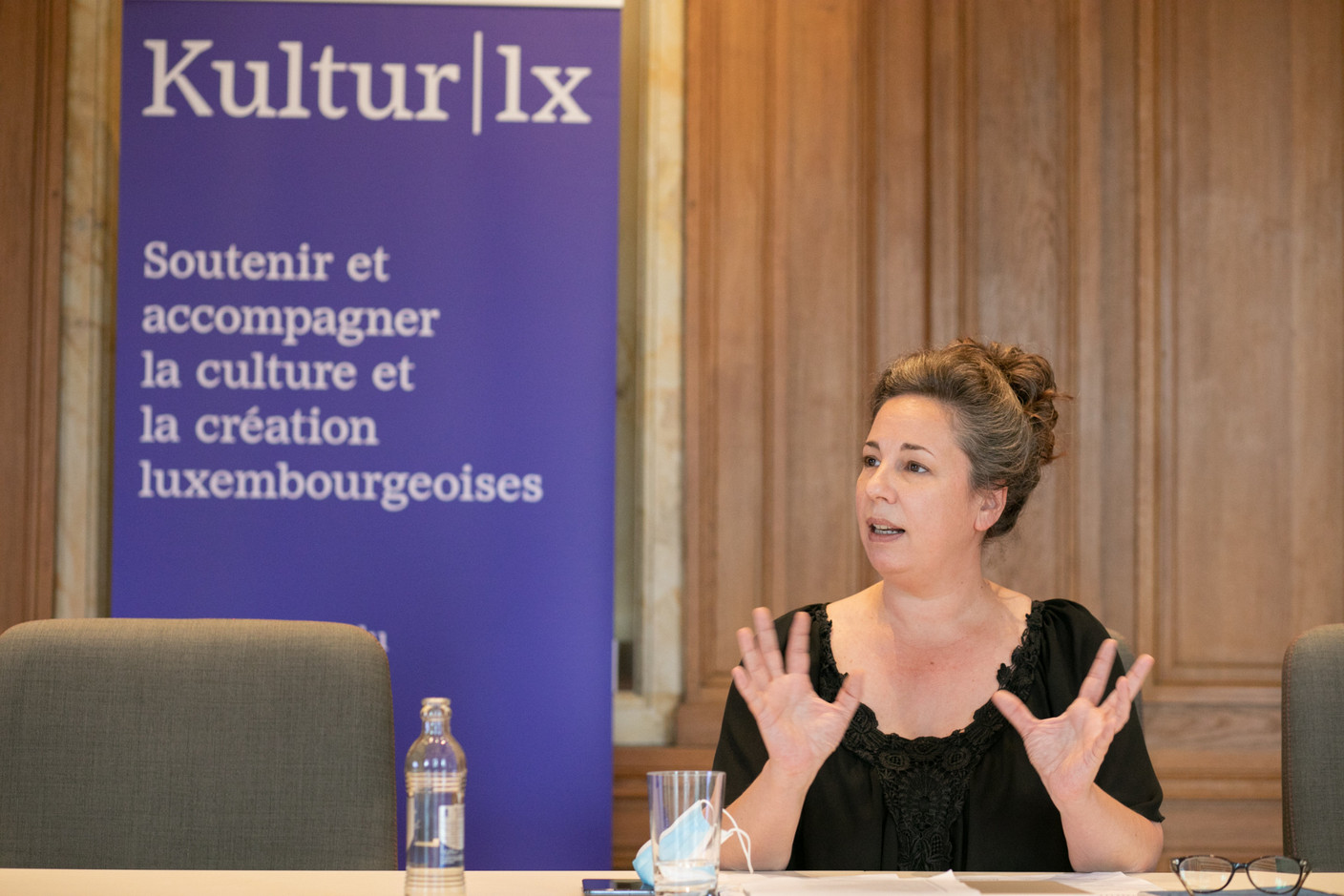 Valérie Quilez est en charge de la coordination et promotion internationale de l’asbl Kultur lx. (Photo: Matic Zorman/Maison Moderne)