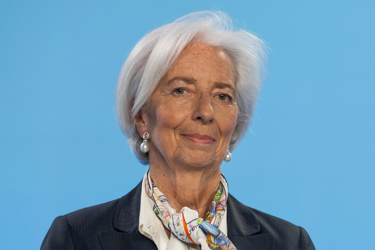 Christine Lagarde: «Dans les conditions actuelles d’incertitude croissante, [le Conseil des gouverneurs] suivra une approche dépendante des données et de chaque réunion pour déterminer l’orientation appropriée de la politique monétaire.» (Photo : BCE/Archives)