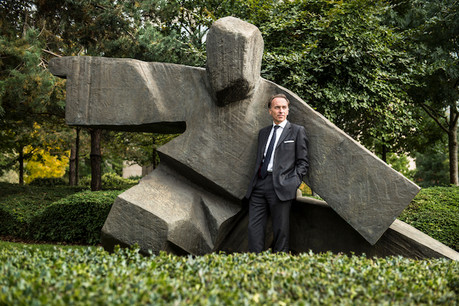 Hugues Delcourt clôture cinq années à la tête de la Bil sur des bons chiffres. (Photo: Anthony Dehez/archives)