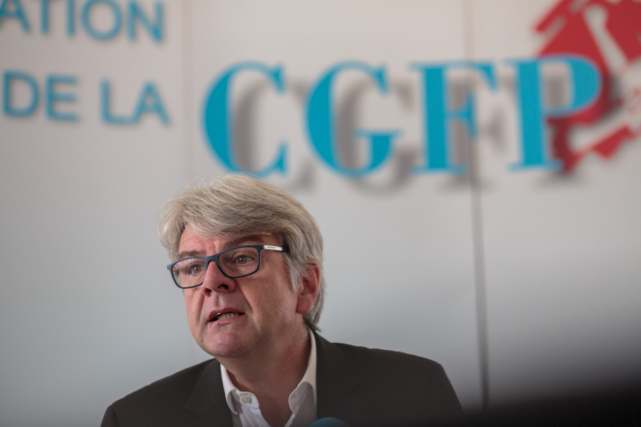 La CGFP de Romain Wolff a une nouvelle fois dominé les élections sociales de la fonction publique. (Photo: Matic Zorman/archives)