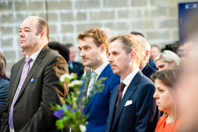 Claude Haagen (Député-Bourgmestre de Diekirch), Gilles Nackaerts (Brasserie de Luxembourg ) et Fabio Edoardo Sala (AB In Bev) ((Photo: LaLa La Photo, Keven Erickson, Krystyna Dul))