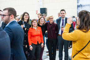 Plus de 250 invités étaient conviés lors d'une partie officielle puis festive. ((Photo: LaLa La Photo, Keven Erickson, Krystyna Dul))