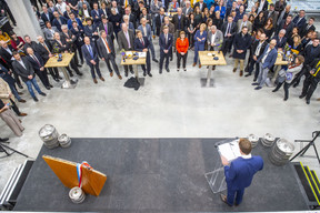 Plus de 250 invités étaient conviés lors d'une partie officielle puis festive. ((Photo: Brasserie De Luxembourg))