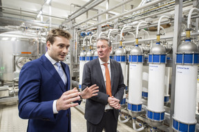 Gilles Nackaerts (Brasserie de Luxembourg ) et Pierre Van Vynckt (Brasserie de Luxembourg ) ((Photo: Brasserie de Luxembourg))