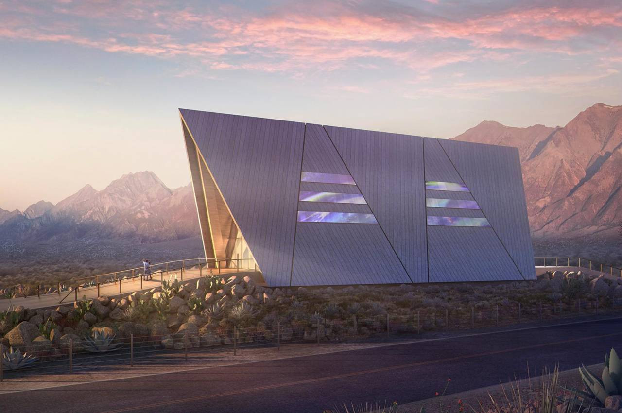 L’Oklo Aurora Powerhouse, que l’entreprise financée par Sam Altman s’apprête à construire dans le Wyoming, peut fournir de 15 à 50MW directement sur site selon sa configuration. (Illustration: Gensler Architects)