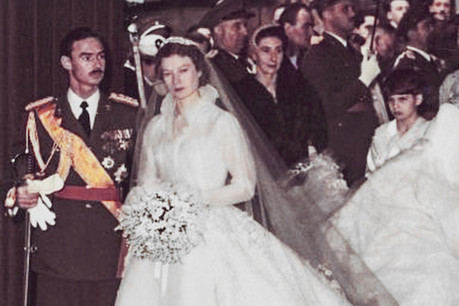 Le Grand-Duc Jean avait épousé le 9 avril 1953 la Princesse Joséphine-Charlotte de Belgique. (Photo: Cour Grand-Ducale/Archives)
